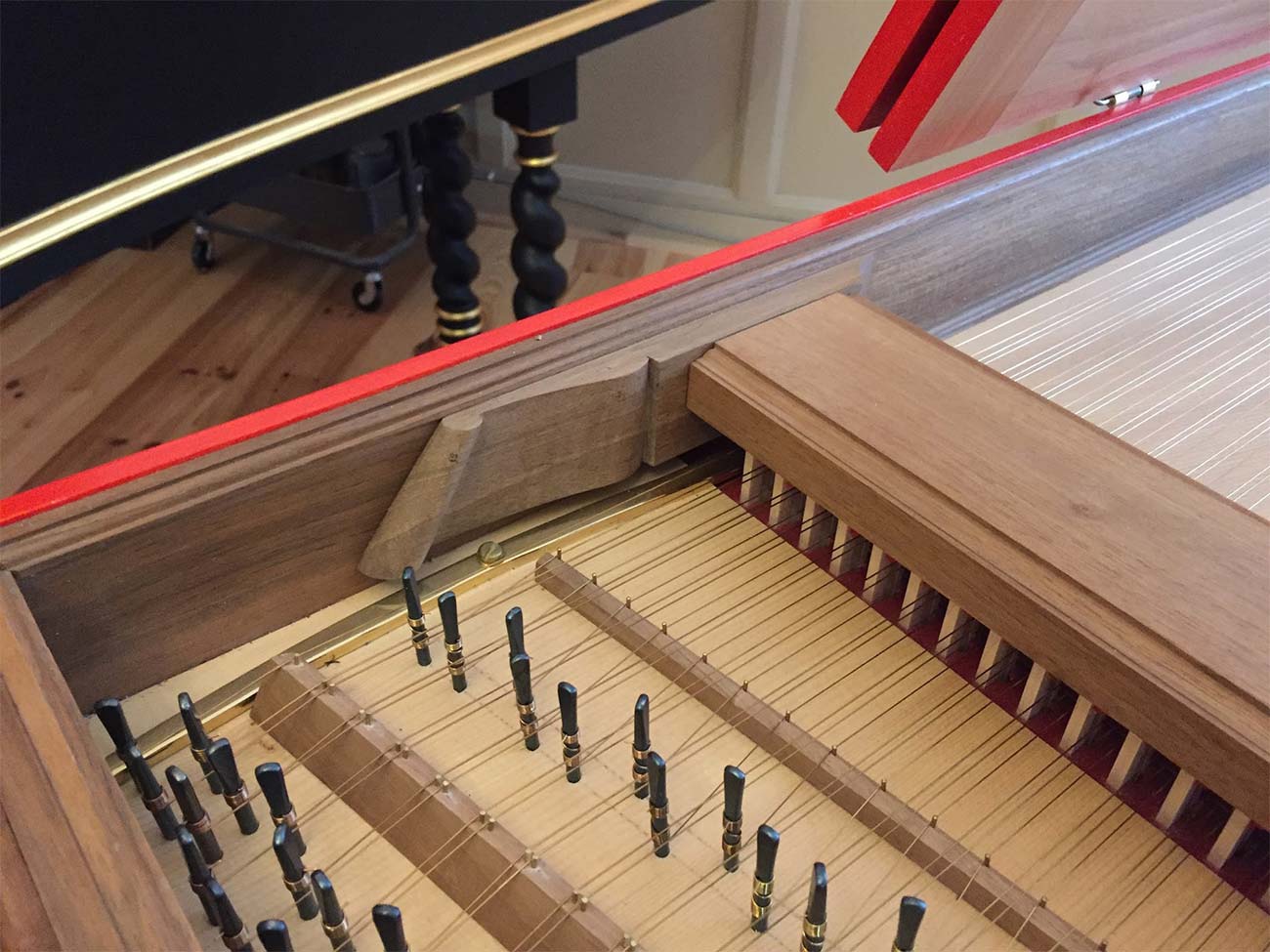Harpsichord Blanchet detail 2