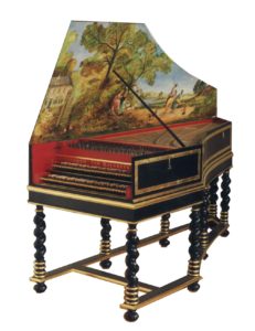 Denis harpsichord made by Jan Kalsbeek